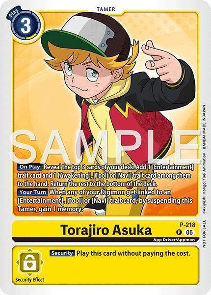 Image for Torajiro Asuka (Official Store Tournament 2026 Vol. 1) - Digimon Card Game
