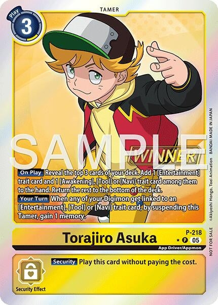 Image for Torajiro Asuka (Official Store Tournament 2026 Vol. 1 Winner) - Digimon Card Game