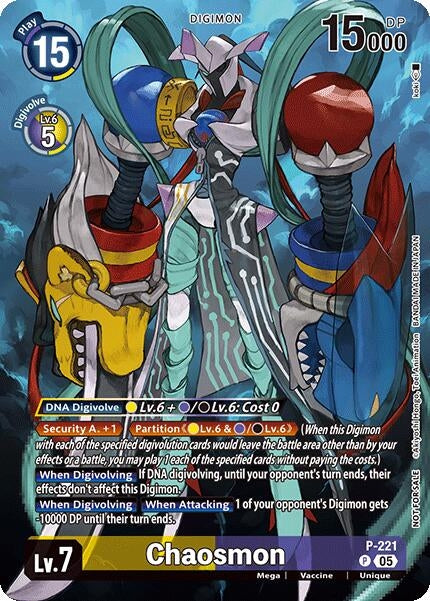 Image for Chaosmon (Time Stranger Box Topper) - Digimon Card Game