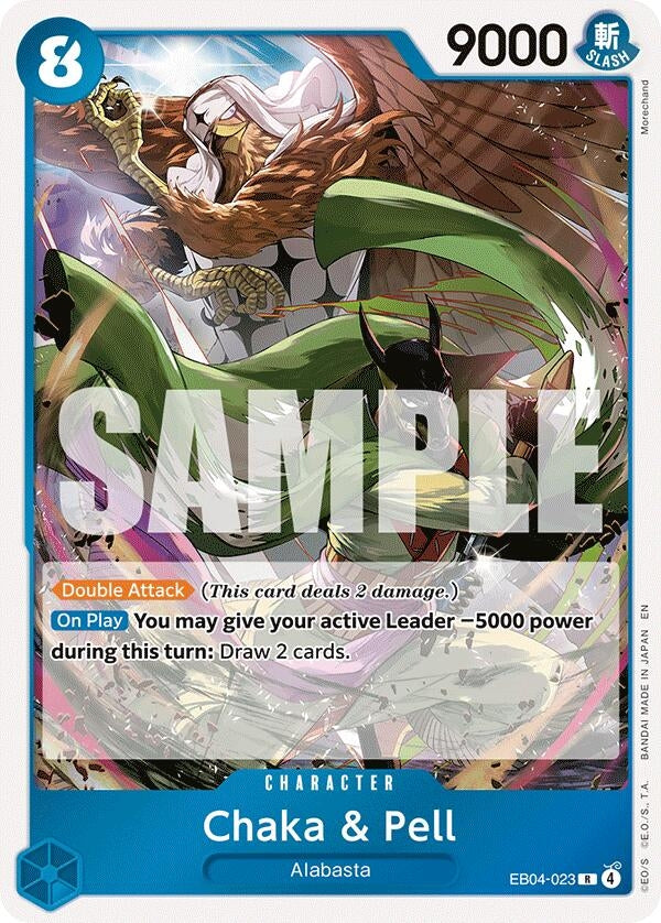 Image for Chaka & Pell - EB04-023 - One Piece Card Game