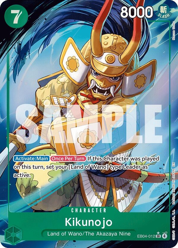Image for Kikunojo - EB04-012 (Alternate Art) - One Piece Card Game