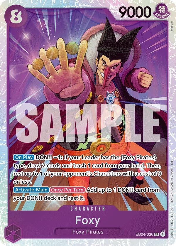 Image for Foxy - One Piece Card Game