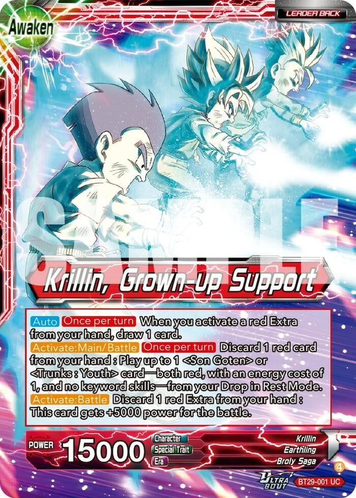 Image for Krillin // Krillin, Grown-up Support - Dragon Ball Super: Masters