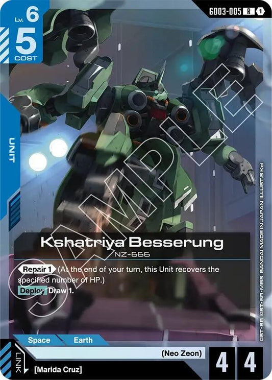 Image for Kshatriya Besserung - Gundam Card Game