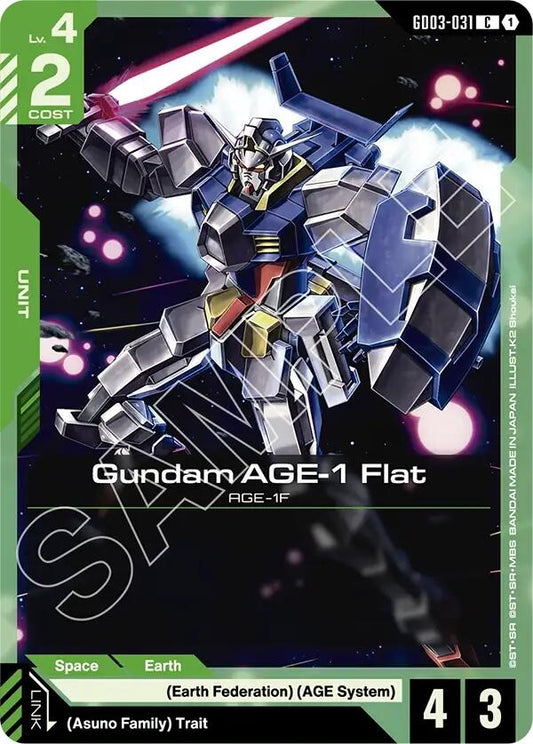 Image for Gundam AGE-1 Flat - Gundam Card Game