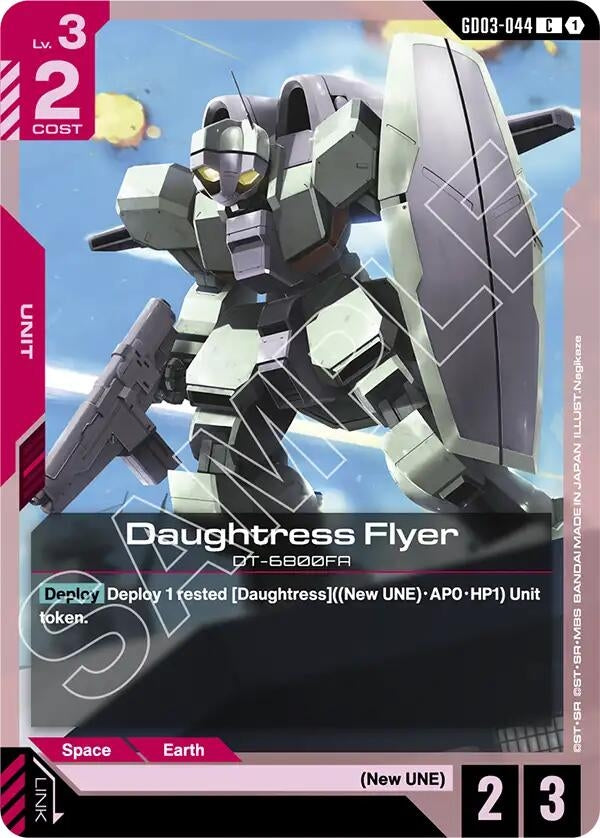 Image for Daughtress Flyer - Gundam Card Game