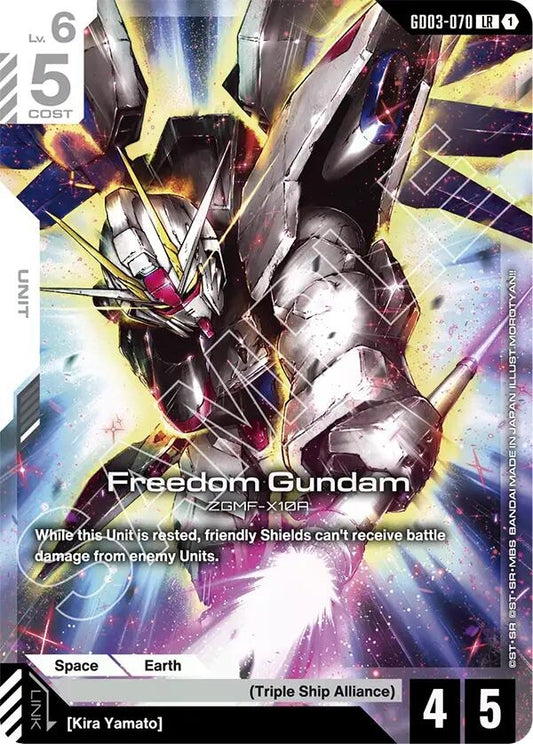 Image for Freedom Gundam (GD03-070) - Gundam Card Game