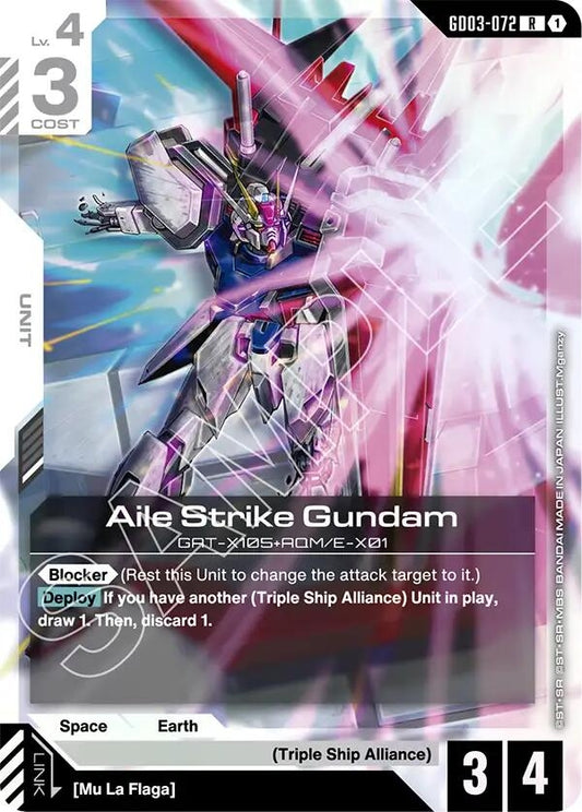 Image for Aile Strike Gundam - Gundam Card Game