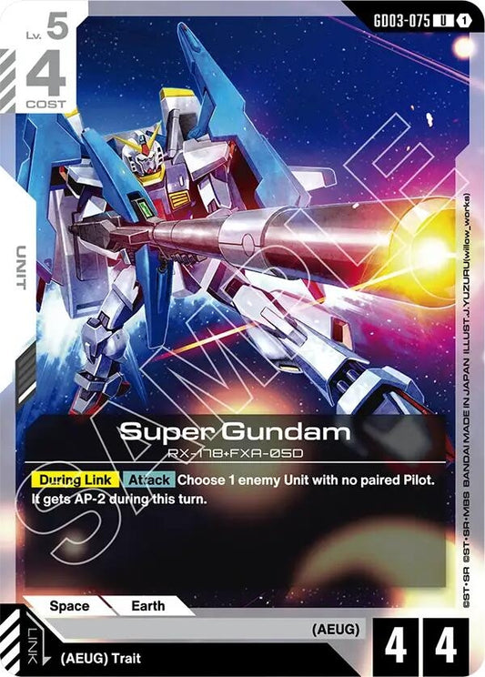 Image for Super Gundam - Gundam Card Game