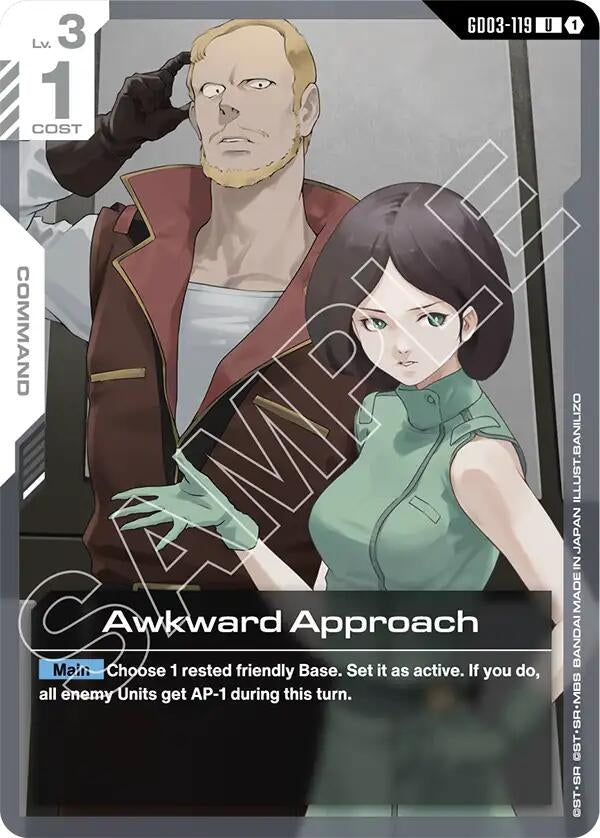 Image for Awkward Approach - Gundam Card Game