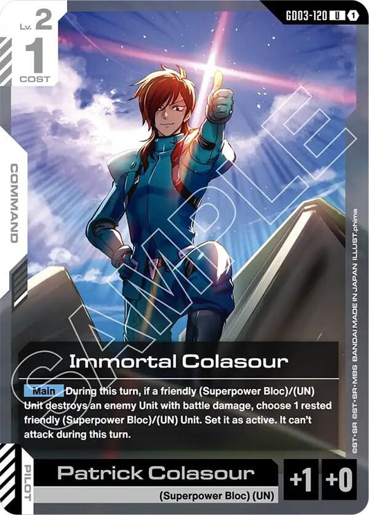 Image for Immortal Colasour - Gundam Card Game
