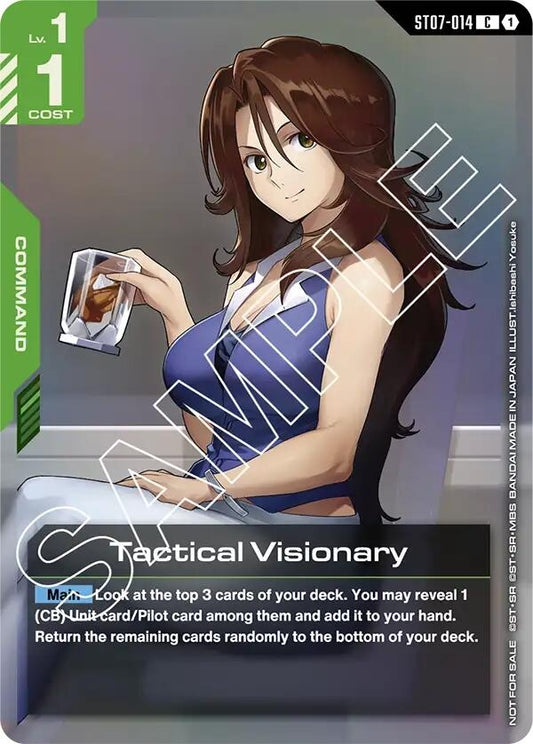 Image for Tactical Visionary (Store Tournament Participant Pack 03) - Gundam Card Game