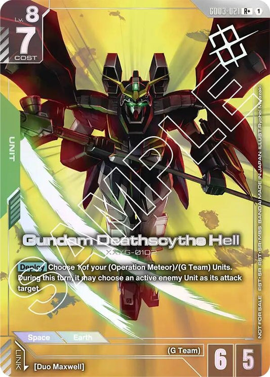 Image for Gundam Deathscythe Hell (Store Tournament Winner Pack 03) - Gundam Card Game