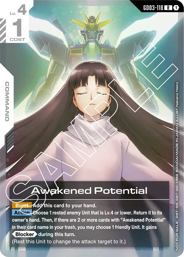 Image for Awakened Potential (Store Tournament Participant Pack 03) - Gundam Card Game