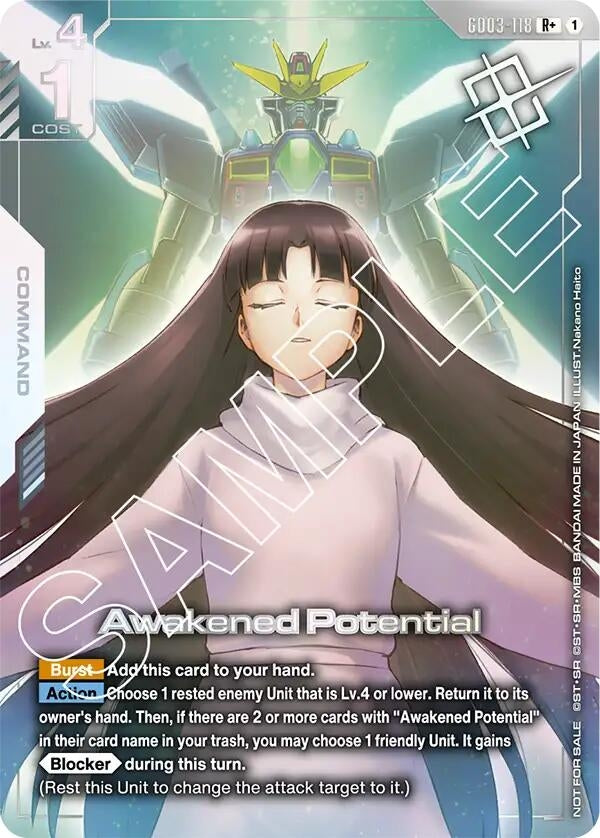 Image for Awakened Potential (Store Tournament Winner Pack 03) - Gundam Card Game