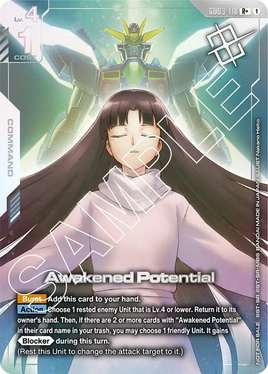 Image for Awakened Potential (Store Tournament Winner Pack 03) - Gundam Card Game