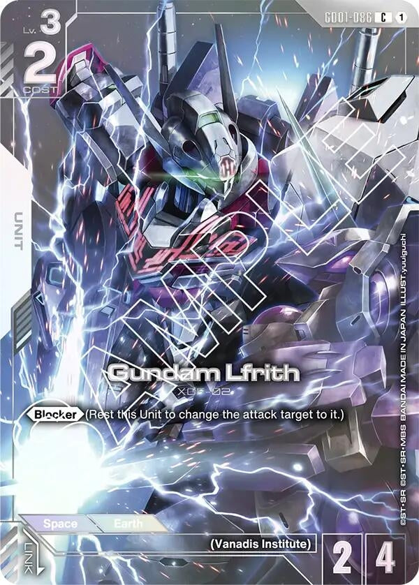 Image for Gundam Lfrith (Premium Card Collection) - Gundam Card Game