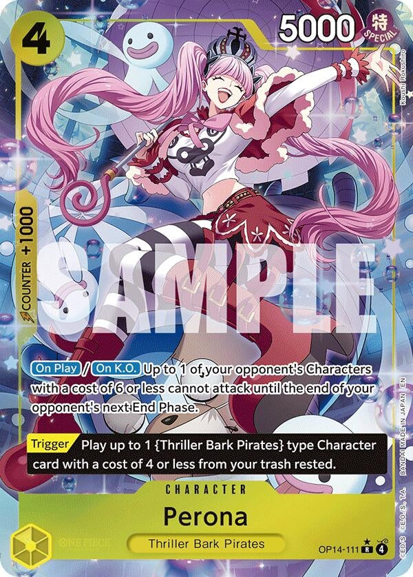 Image for Perona - OP14-111 (Alternate Art) - One Piece Card Game