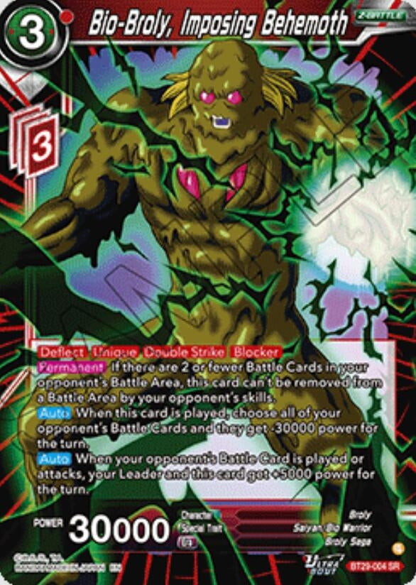 Image for Bio-Broly, Imposing Behemoth - Dragon Ball Super: Masters