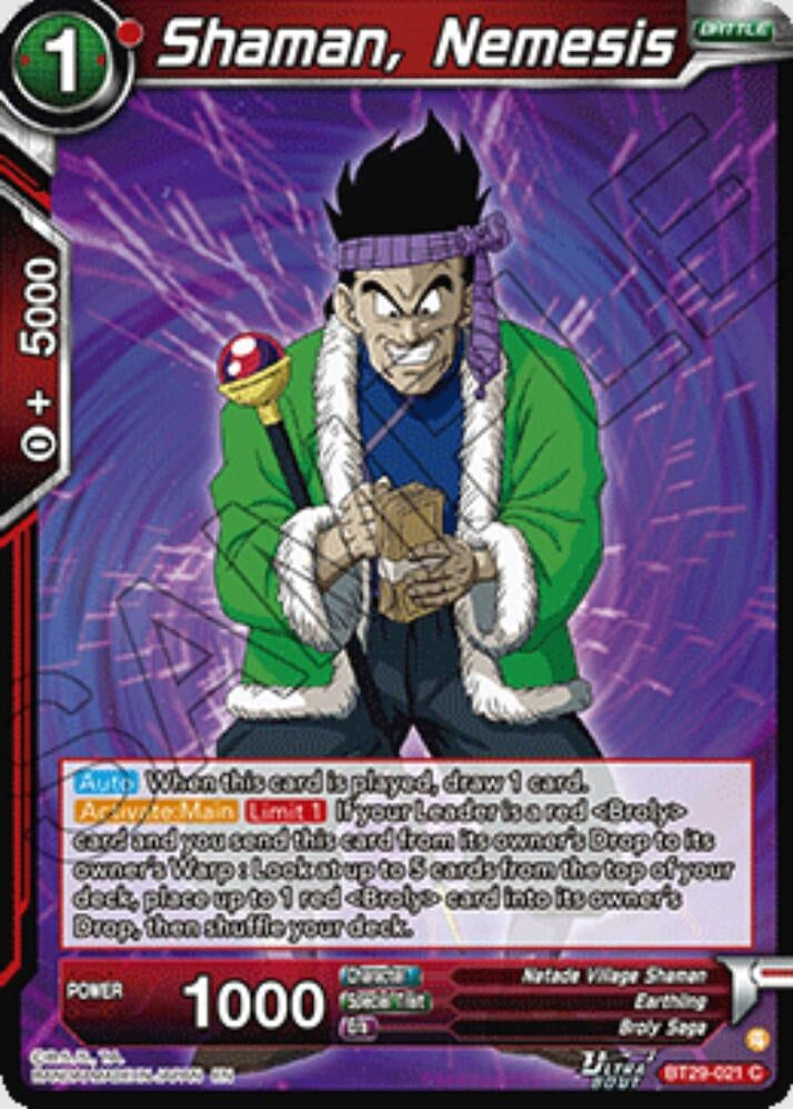 Image for Shaman, Nemesis - Dragon Ball Super: Masters