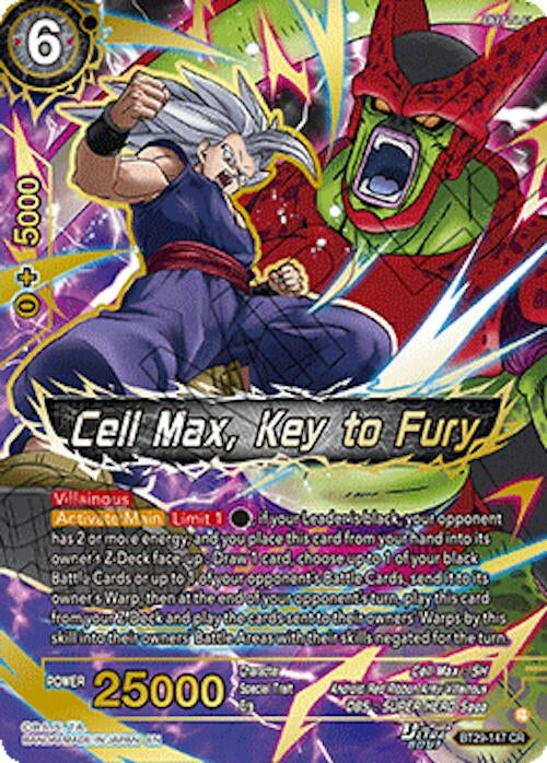 Image for Cell Max, Key to Fury - Dragon Ball Super: Masters