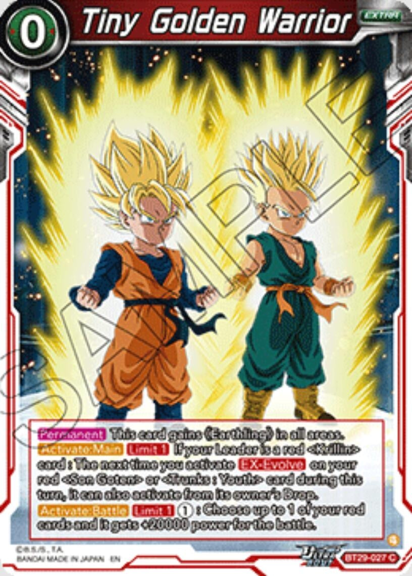 Image for Tiny Golden Warrior - Dragon Ball Super: Masters