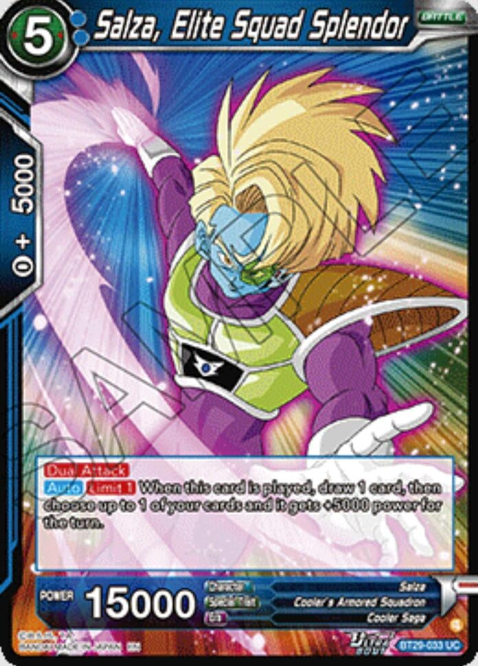 Image for Salza, Elite Squad Splendor - Dragon Ball Super: Masters