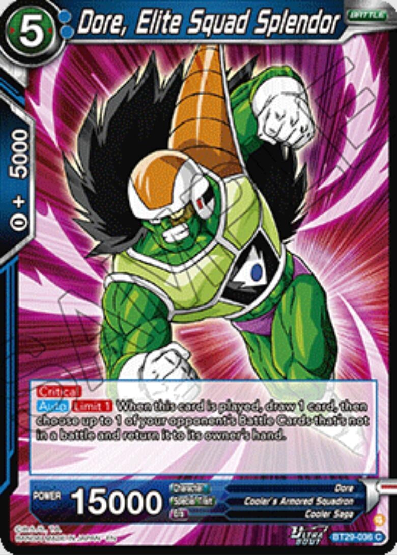 Image for Dore, Elite Squad Splendor - Dragon Ball Super: Masters