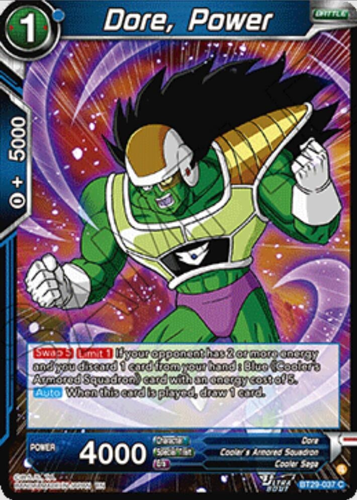 Image for Dore, Power - Dragon Ball Super: Masters