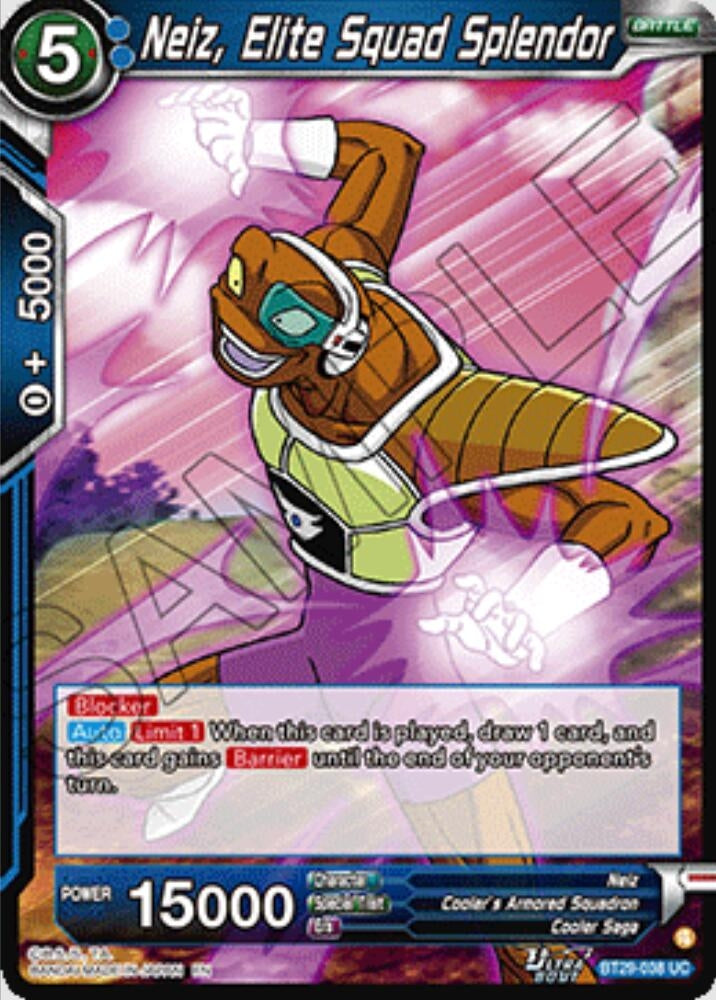 Image for Neiz, Elite Squad Splendor - Dragon Ball Super: Masters