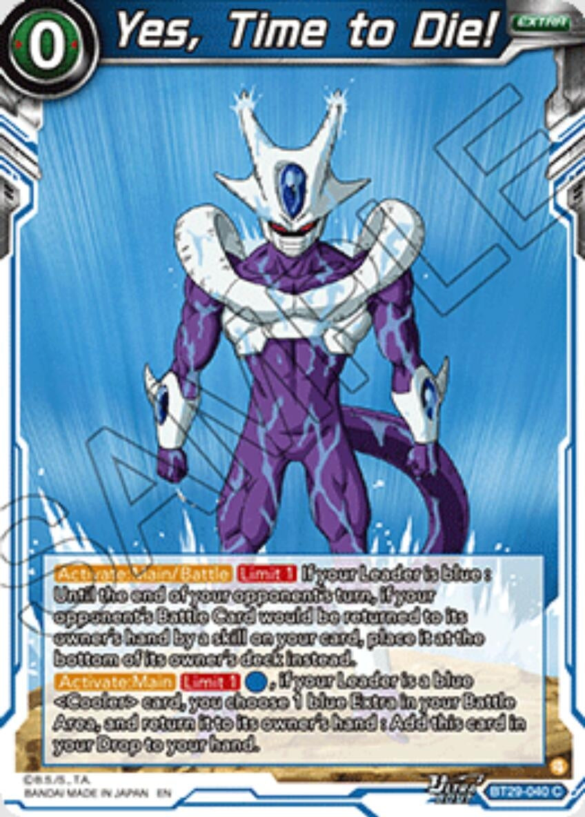 Image for Yes, Time to Die! - Dragon Ball Super: Masters