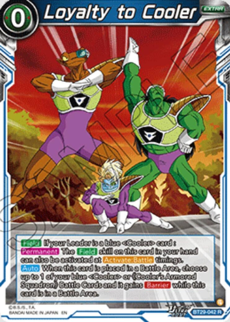 Image for Loyalty to Cooler - Dragon Ball Super: Masters