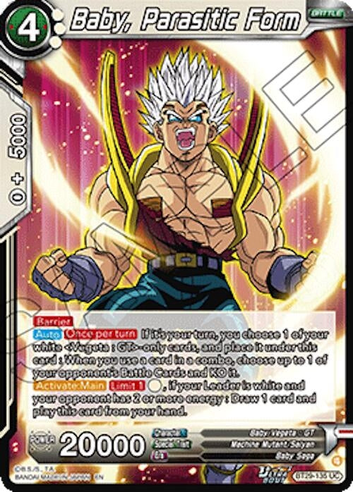 Image for Baby, Parasitic Form - Dragon Ball Super: Masters
