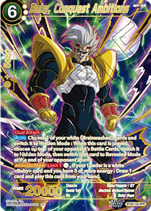 Image for Baby, Conquest Ambitions (SPR) - Dragon Ball Super: Masters