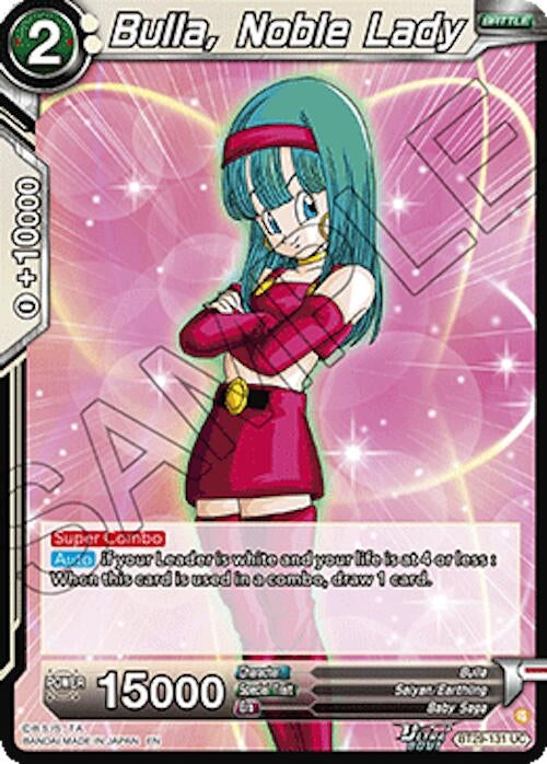 Image for Bulla, Noble Lady - Dragon Ball Super: Masters