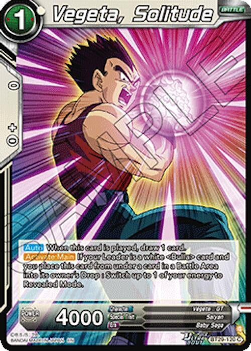 Image for Vegeta, Solitude - Dragon Ball Super: Masters