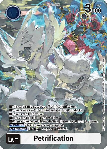 Image for Petrification (Box Topper) - Digimon Card Game