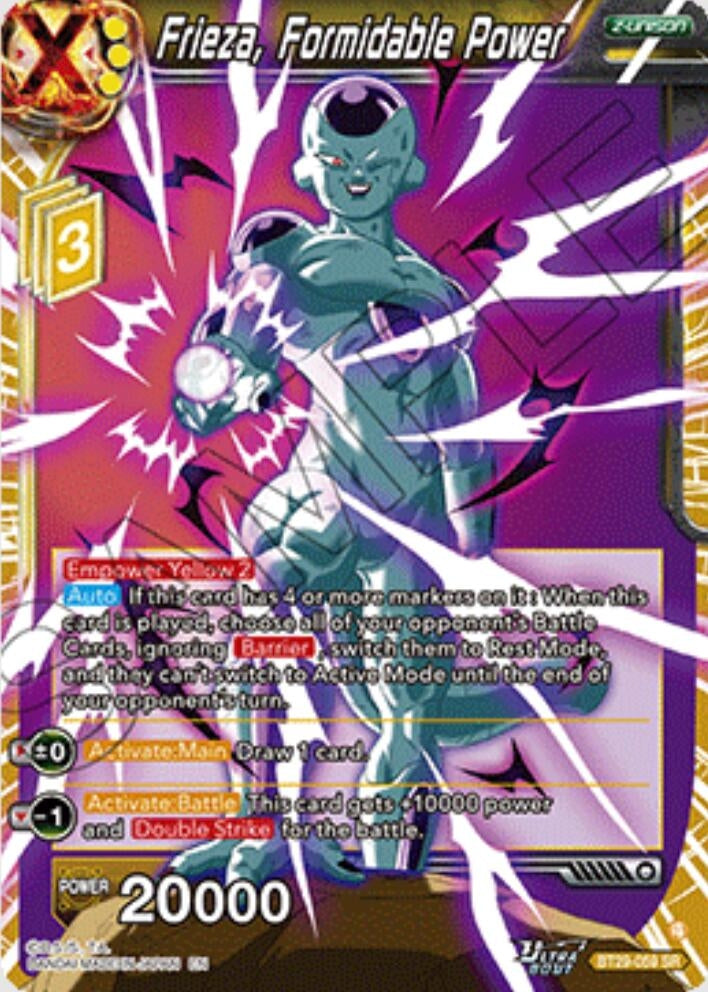 Image for Frieza, Formidable Power - Dragon Ball Super: Masters