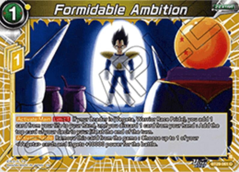 Image for Formidable Ambition - Dragon Ball Super: Masters