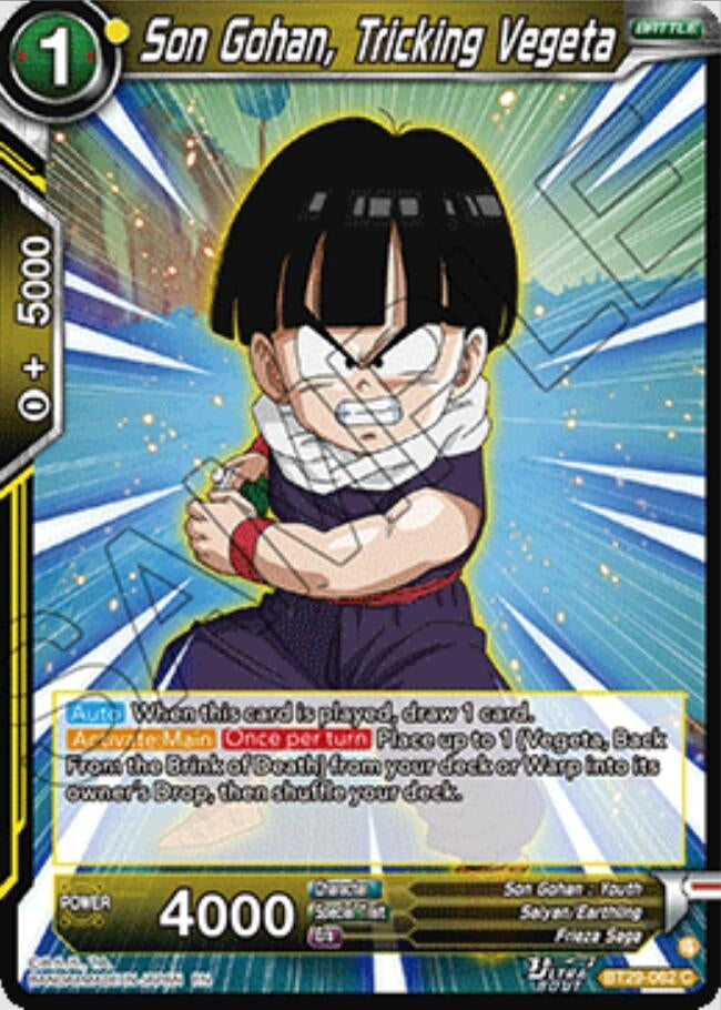 Image for Son Gohan, Tricking Vegeta - Dragon Ball Super: Masters