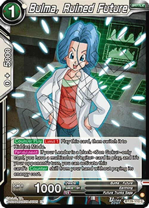 Image for Bulma, Ruined Future - Dragon Ball Super: Masters