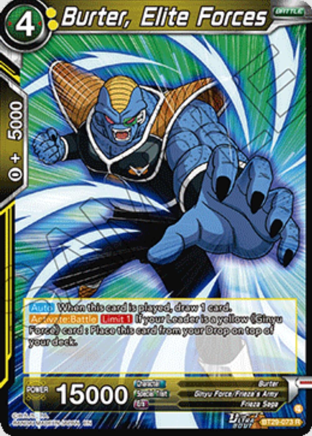 Image for Burter, Elite Forces - Dragon Ball Super: Masters