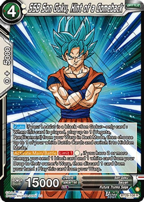 Image for SSB Son Goku, Hint of a Comeback - Dragon Ball Super: Masters