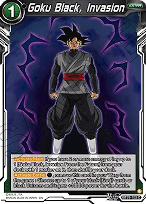 Image for Goku Black, Invasion - Dragon Ball Super: Masters