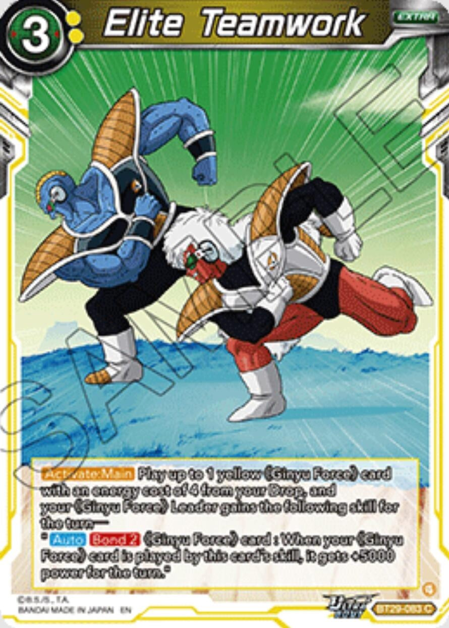 Image for Elite Teamwork - Dragon Ball Super: Masters