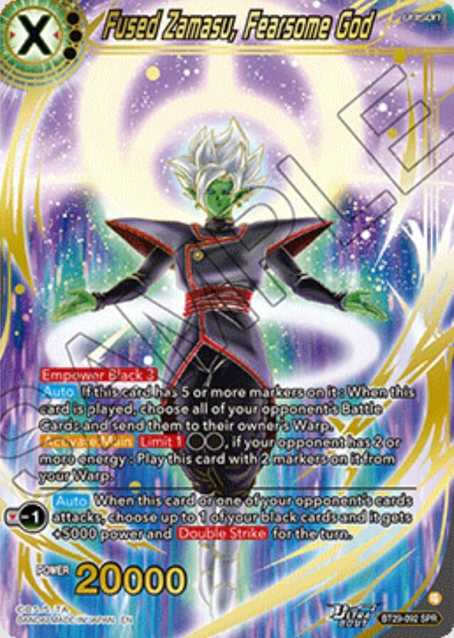 Image for Fused Zamasu, Fearsome God (SPR) - Dragon Ball Super: Masters