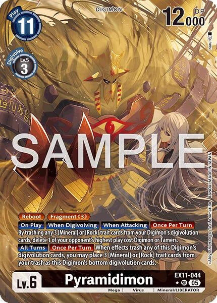 Image for Pyramidimon (Alternate Art) - Digimon Card Game