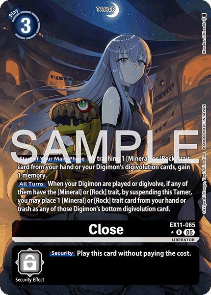 Image for Close (Alternate Art) - Digimon Card Game
