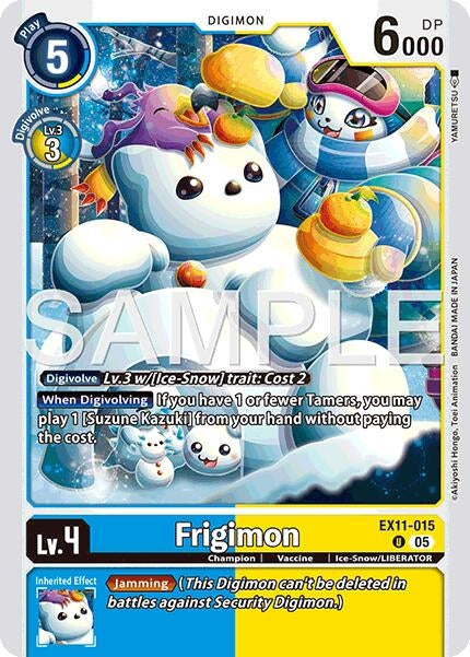 Image for Frigimon - Digimon Card Game