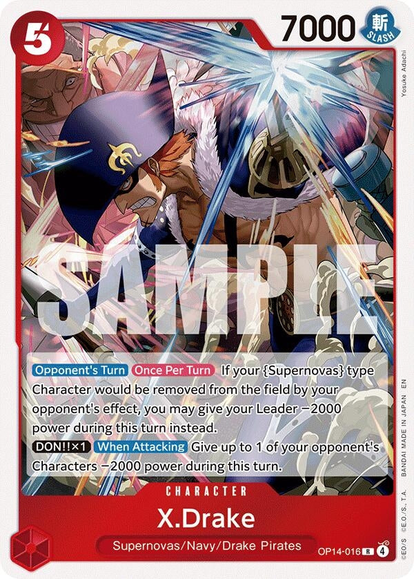 Image for X.Drake - One Piece Card Game